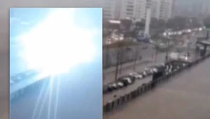 Magistral yolun ortasına ildırım düşdü - ANBAAN VİDEO