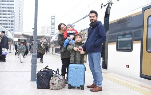 Bakı-Qəbələ-Bakı marşrutu üzrə ilk sürətli sərnişin qatarı yola düşdü