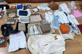 Gömrükdən qanunsuz keçirilən brend geyim əşyaları aşkar olunub - FOTOLAR