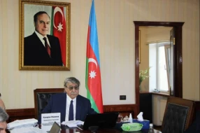 Əqli Mülkiyyət Agentliyinin İdarə Heyətinin sədri beynəlxalq konfransda çıxış etdi - FOTOLAR