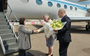 Sahibə Qafarova kralın tacqoyma mərasiminə getdi