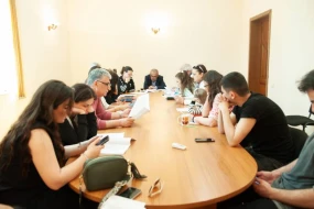 Akademik Milli Dram Teatrında “Şükriyyə” tamaşasının məşqlərinə başlanıldı - FOTOLAR