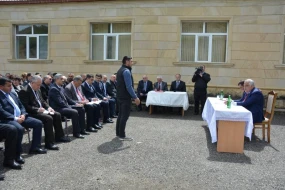 Əhəd Abıyev Daşkəsən qəsəbəsində səyyar qəbul keçirdi  - FOTOLAR