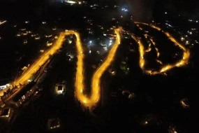 Laçının yolları gecələr işıq saçır - FOTOLAR