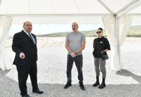 Prezidentin Füzuli və Xocavənd səfəri FOTOLARDA