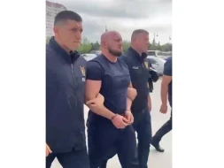 Qazinin çənəsini qıran idmançı belə saxlanıldı - VİDEO