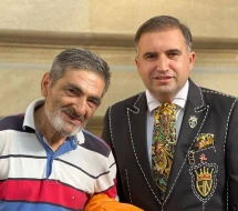 Hacı Nuran Siyavuş Aslanın oğlu haqqında: \"Bir müddət əvvəl görüşdük...\" - FOTO