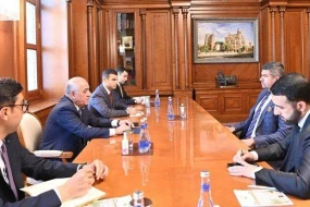 Əli Əsədov Dünya Minifutbol Federasiyasının prezidenti ilə GÖRÜŞDÜ