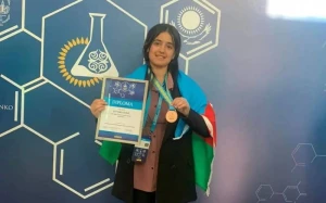 Azərbaycanlı tələbə beynəlxalq olimpiadada bürünc medal qazandı