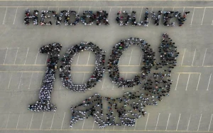 \"Bakı Marafonu 2023\"də ümummilli liderlə bağlı fləşmob - VİDEO