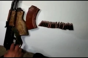 Azərbaycanda avtomat satmaq istəyən şəxs ƏLƏ KEÇDİ - FOTO