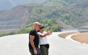 Prezidentlə xanımından səmimi - FOTO