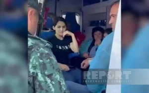 Ermənilər Laçın postunda belə yoxlanılır - VİDEO