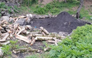 Qanunsuz kömür istehsal edənlər cəzalandırıldı - FOTOLAR