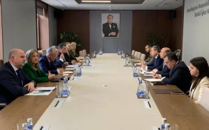 Nazir müavini xorvat deputatlarla görüşdü