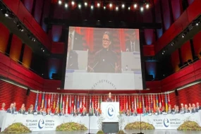 Ceyhun Bayramov zirvə görüşündə iştirak edir