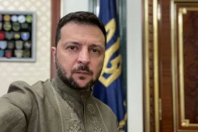 Zelenski Krımla bağlı paylaşım etdi