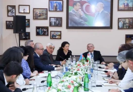 Macarıstan Milli Assambleyasının sədr müavini Şandor Lejak ADU-nun qonağı oldu - FOTOLAR