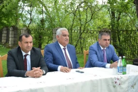 Əhəd Abıyev Dəstəfur kəndində sakinlərin səyyar qəbulunu keçirdi - FOTOLAR