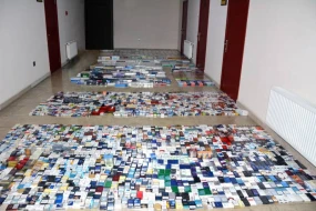 Bakıda külli miqdarda aksizsiz siqaretlər aşkarlandı - FOTOLAR