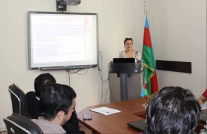 Əqli Mülkiyyət Agentliyində təlim davam edir - FOTO