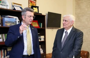 Almaniyanın ölkəmizdəki səfiri ADU-nun qonağı oldu - FOTOLAR