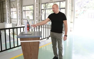 Kəlbəcərdə “Qamışlı” Kiçik Su Elektrik Stansiyası istifadəyə verildi - FOTOLAR