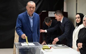 Ərdoğan səs verdi 