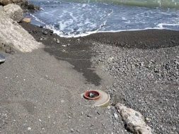 Azərbaycanda çimərlikdə mina tapıldı