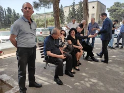 Əməkdar artist Elxan Qasımovla vida mərasimi keçirilir - FOTO