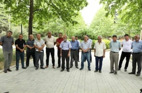 \"Səyyar qəbul otağı\" Şabran sahibkarları ilə yanaşı, sakinlərin də ixtiyarında oldu - FOTOLAR