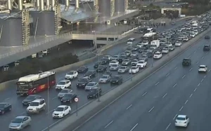 Bakıda bu yollarda tıxac var - SİYAHI