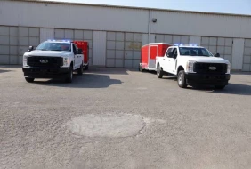 FHN-ə yeni xüsusi təyinatlı maşınlar və avadanlıqlar verildi - FOTOLAR