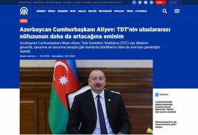 Dünya mediası Türk Dövlətləri Təşkilatının Astanadakı Zirvə görüşündən yazdı - FOTO