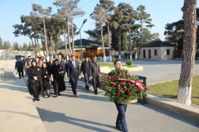 Şəhid İlqar Ramazanlının şəhadətinin 3-cü il dönümündə əziz xatirəsi yad olundu - FOTOLAR