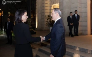 Bakıda Azərbaycan və Almaniya XİN başçılarının görüşü başlayıb