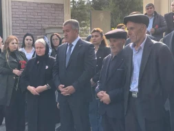 Abşeron rayonunda şəhidlər yad edilir - FOTOLAR