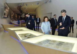 Xorvatiyanın Baş naziri Heydər Əliyev Mərkəzində - FOTOLAR