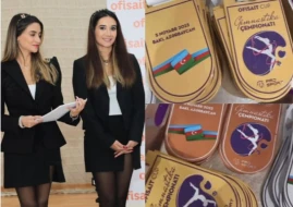 Bakıda möhtəşəm turnir - Yeniyetmə və gənc gimnastlar məharətlərini göstərdi