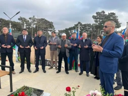 İkinci Fəxri xiyabanda şəhidlərimizin xatirələri yad olundu - FOTOLAR