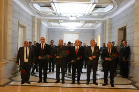 Hərbi Prokurorluqda qazilərlə görüş keçirildi - FOTOLAR