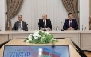 Energetika Nazirliyində Zəfər Gününə həsr olunmuş tədbir keçirilib