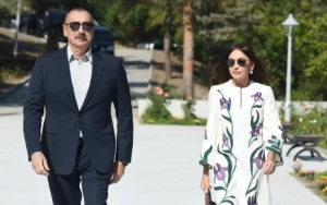 Prezidentlə xanımı Şuşaya getdi