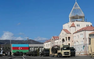 Separatçılardan müsadirə olunmuşdu, paradda nümayiş etdirildi - VİDEO