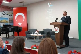 Atatürk Ankaradakı Şuşa Konqres Mərkəzində anılıb - FOTO
