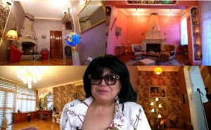 Flora Kərimovanın dəbdəbəli evindən VİDEO