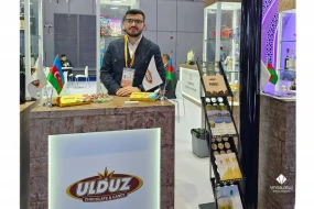 “Ulduz”un məhsulları beynəlxalq sərgidə təqdim edildi - FOTOLAR