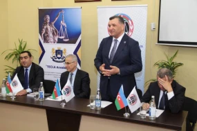 Avropa İHM-in hakimi ilə hüquq ictimaiyyəti arasında görüş keçirildi - FOTOLAR