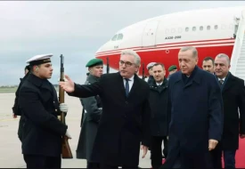 Rəcəb Tayyib Ərdoğan Almaniyada səfərdədir - FOTO