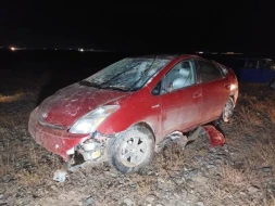 Hacıqabulda \"Prius\" aşdı: Ölənlər var - YENİLƏNDİ
